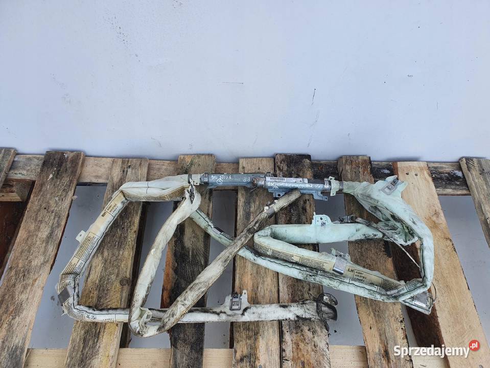 BMW X5 E70 LEWA PRAWA KURTYNA POWIETRZNA 5076603 Rudka