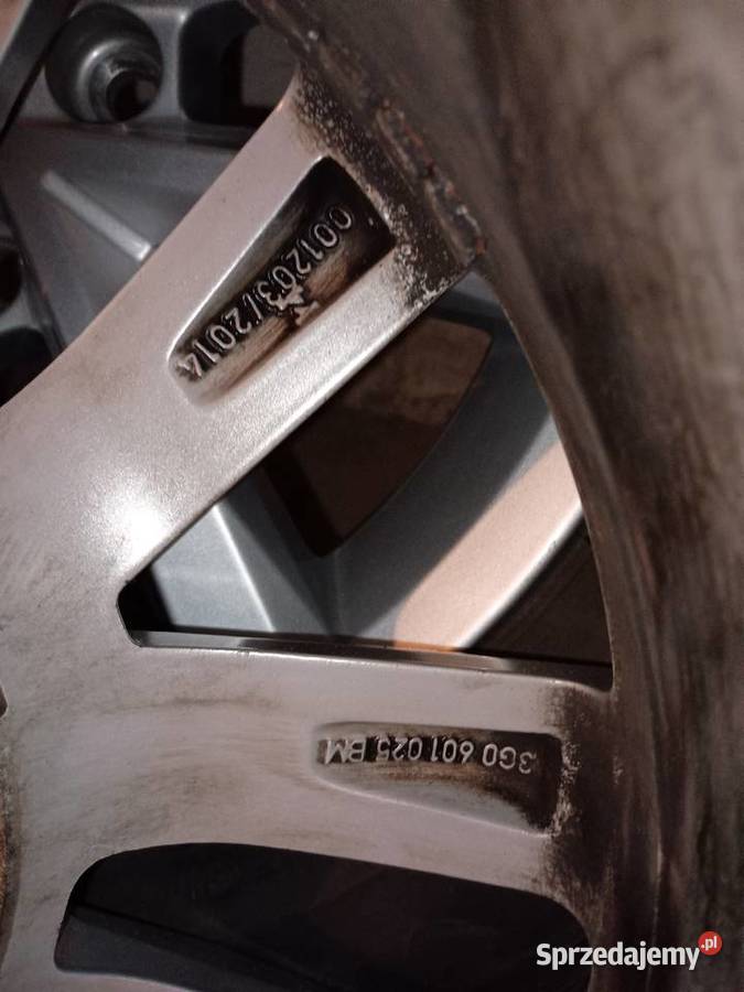 Alufelgi VW B8 65Jx16H2 opony Bridgestone T005 Bytom