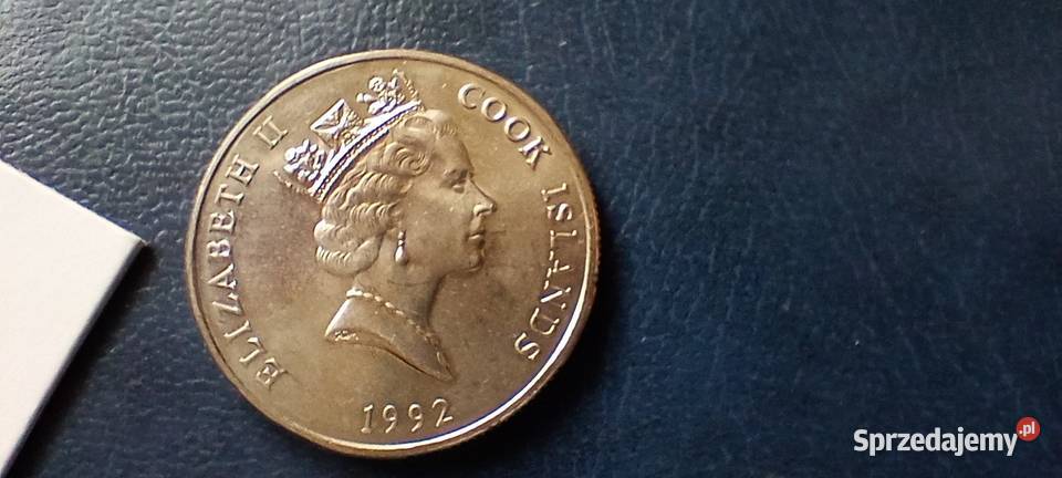 Stare monety 50 cent 1992 Wyspy Cooka Lesko sprzedam