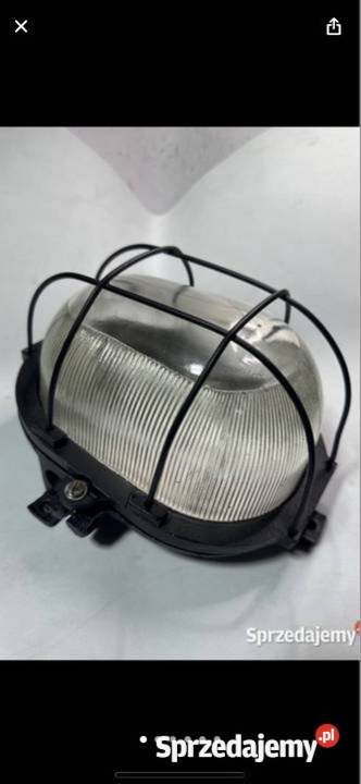 Lampa odrestaurowana Typ OKN 1 75W Gliwice