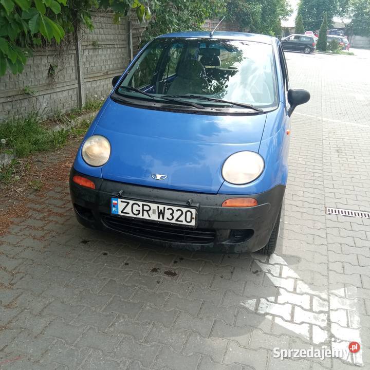 Daewoo matiz 1997 poj 800 przeb 162 OC do 032027 Matiz Szczecin