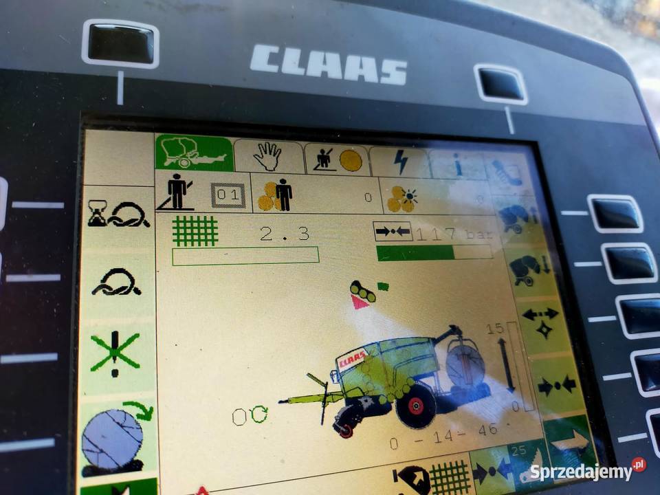 Prasoowijarka Claas Uniwrap 455 z MPS nie McHale Piotrków Trybunalski