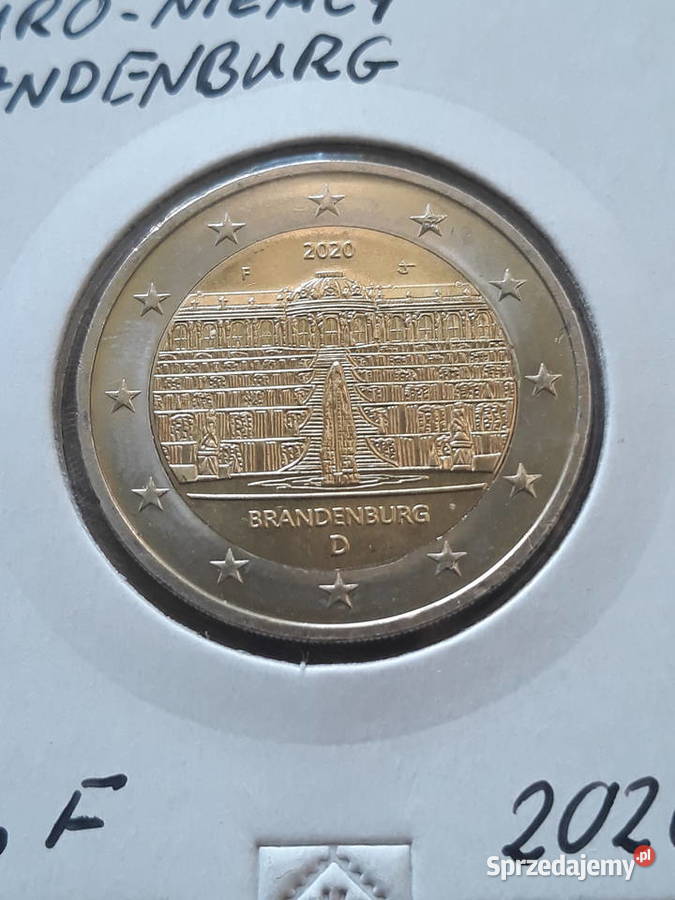 2 Euro Niemcy Brandenburg 2020 rmen F Konin sprzedam