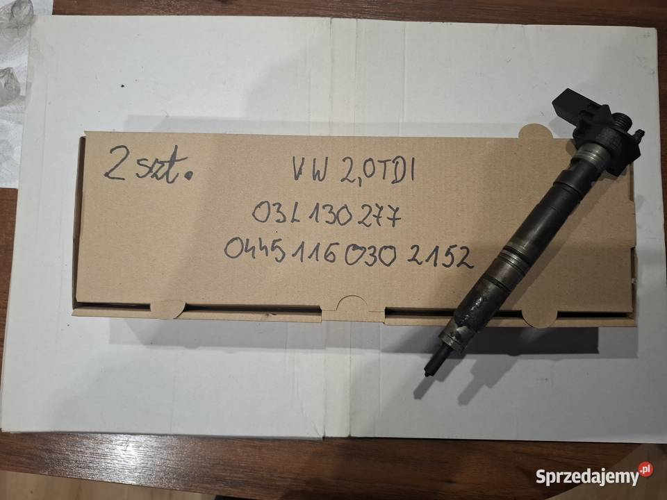 VW PASSAT GOLF AUDI A3 LEON 20TDI wtrysk Wtryskiwacze