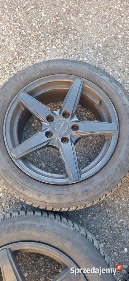 Alufelgi ACE ALLOY 205 55 R16 5x112 Czarne Błoto