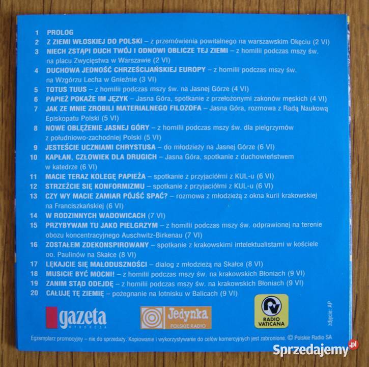 Słowo Papieża Parczew