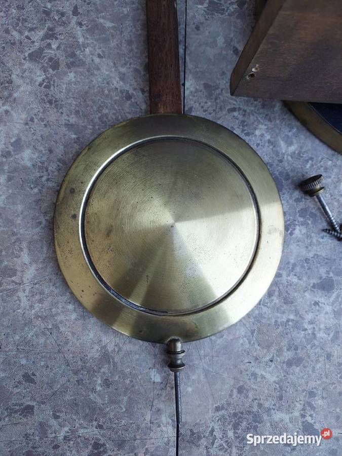 Stary zegar ścienny gabinetowy PHS przedwojenny pomorskie Tczew