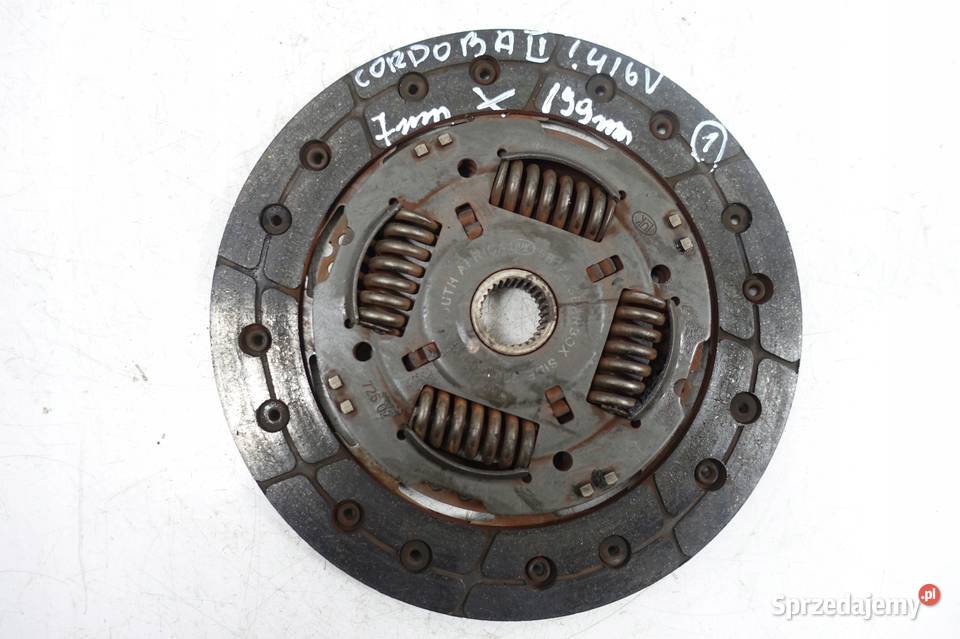 Seat Cordoba II 14 16V TARCZA DOCISK sprzęgło Rudka sprzedam
