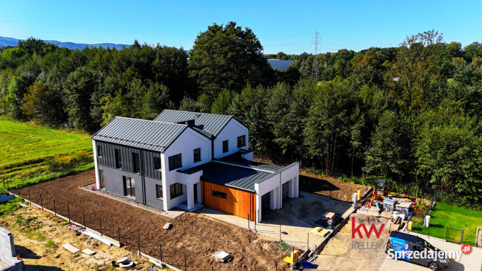 sprzedaży domu bliźniaka 165m2 Mazańcowice sprzedam