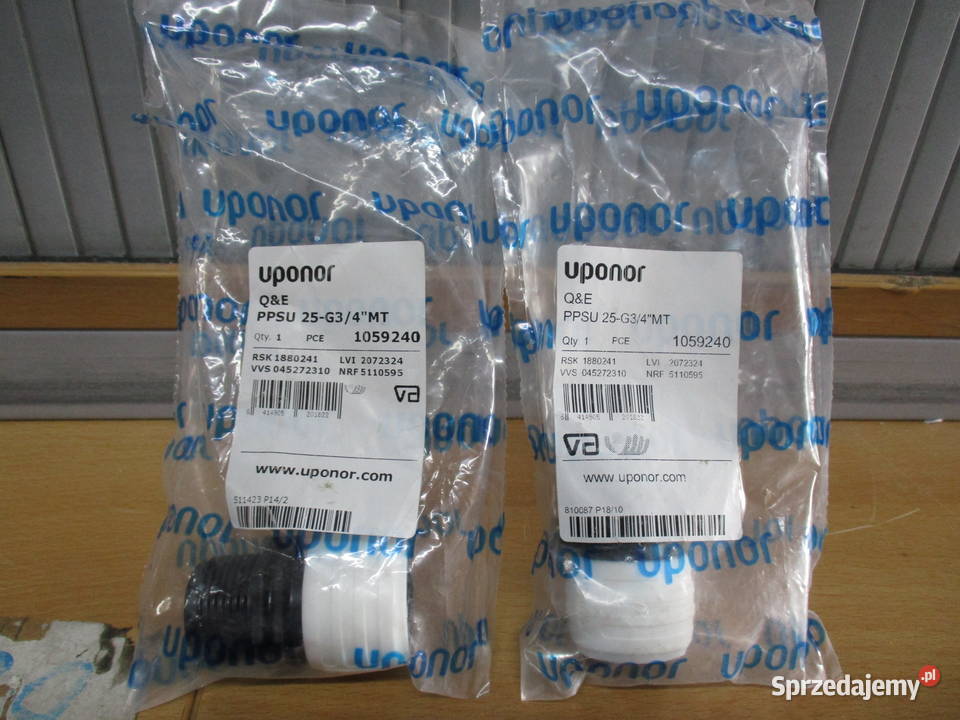 Złączka Uponor QE PPSU 25G34 MT RSK 1880241 Mogilno