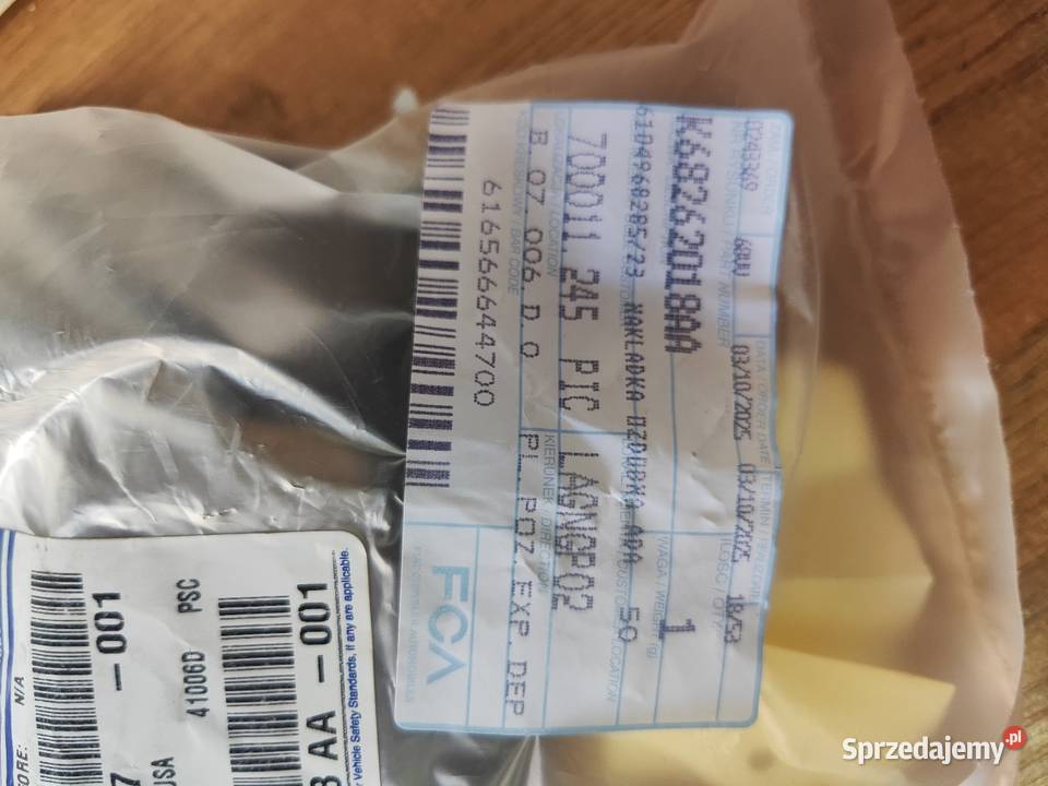 Oprawka radaru jeep grand Cherokee Kozienice sprzedam