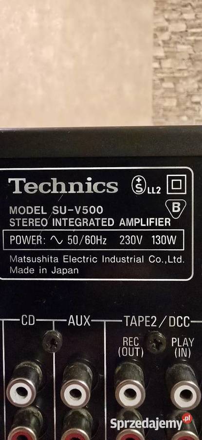 Wzmacniacz Technics SUV 500 śląskie Chorzów