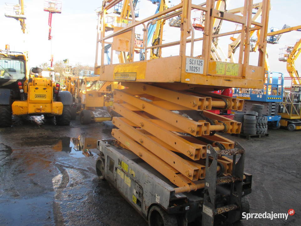 Podnośnik nożycowy 12 m Genie GS3246 UDT wielkopolskie Pleszew