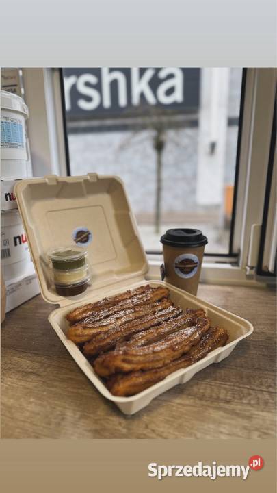 Gotowa do pracy budka gastronomiczna CHURROS gastronomiczne Gorzów Wielkopolski