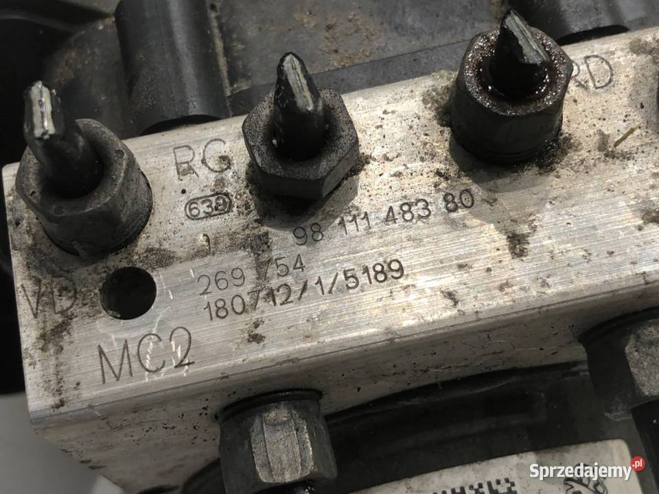 POMPA ABS CITROEN BERLINGO II 9822873580 16 120 podkarpackie