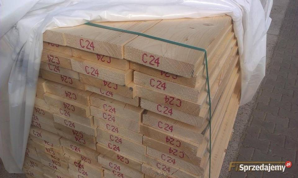 Drewno konstrukcyjne C24 45x145mm 6m | kantówka strugana świerk