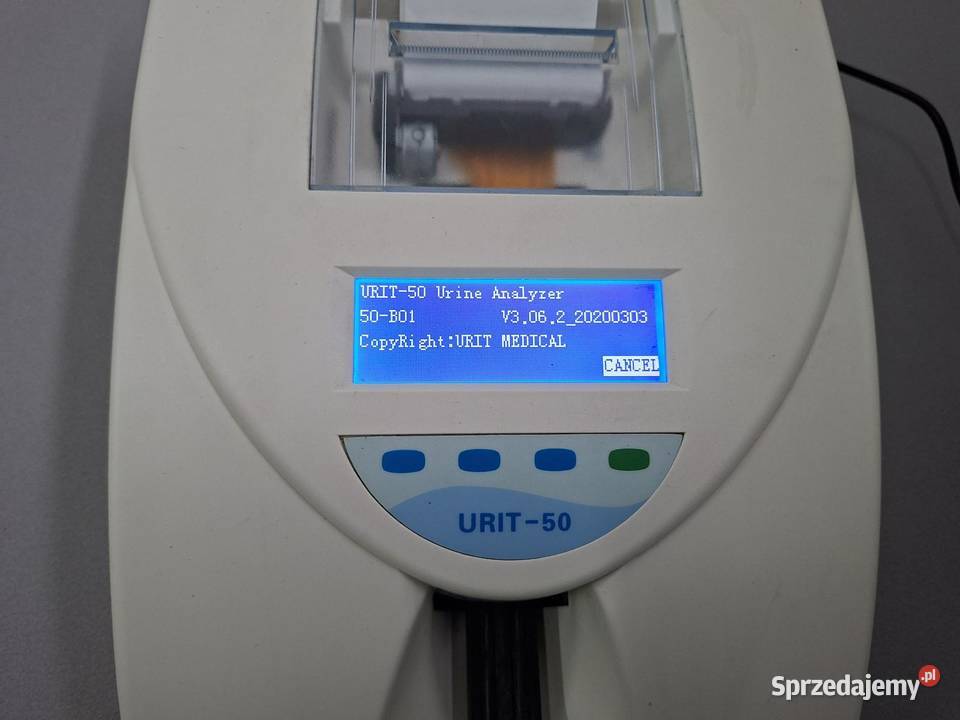 PÓŁAUTOMATYCZNY ANALIZATOR MOCZU URIT 50 8784 Warszawa sprzedam