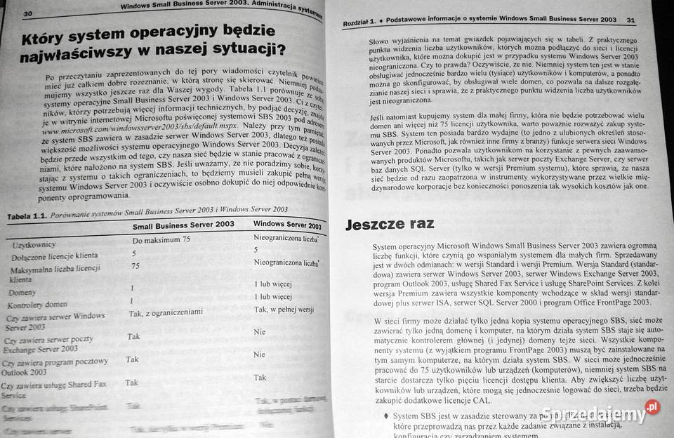 Windows Small Business Server 2003 Susan Pozostałe lubelskie Chełm