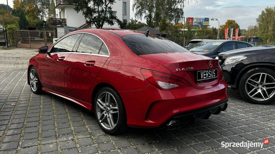 Mercedes CLA 250 Pakiet AMG Navi Automat Raty czujnik zmierzchu Gdynia sprzedam