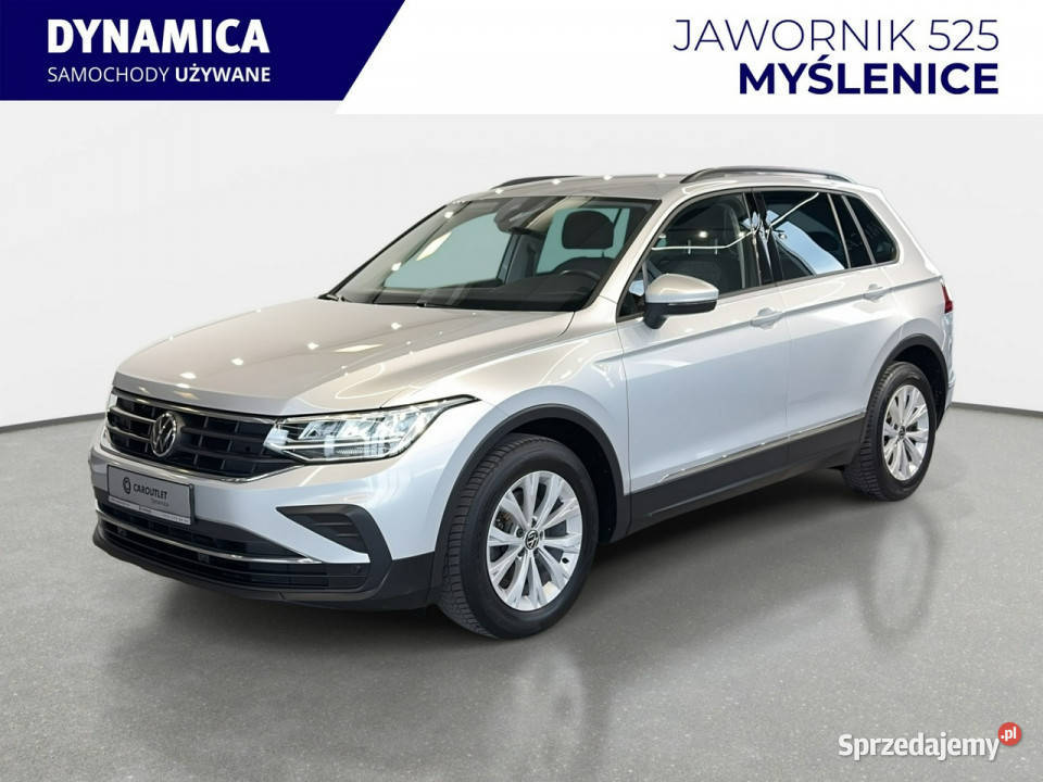 Volkswagen Tiguan VAT 23 Life 15TSI 150 M6 2022 przyciemniane szyby małopolskie Myślenice