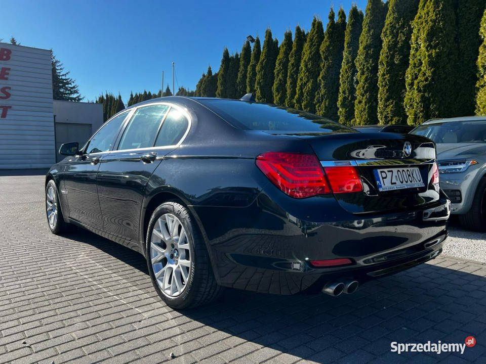 BMW 730 30d Szklany dach Bogata Zadbana F01 2008 elektryczne lusterka wielkopolskie Baranowo