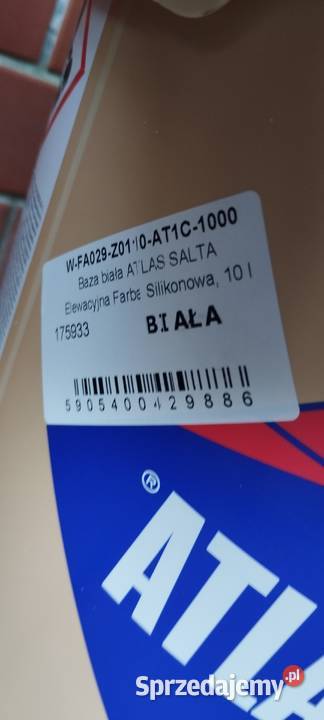 Farba elewacyjna silikonowa Atlas Lublin