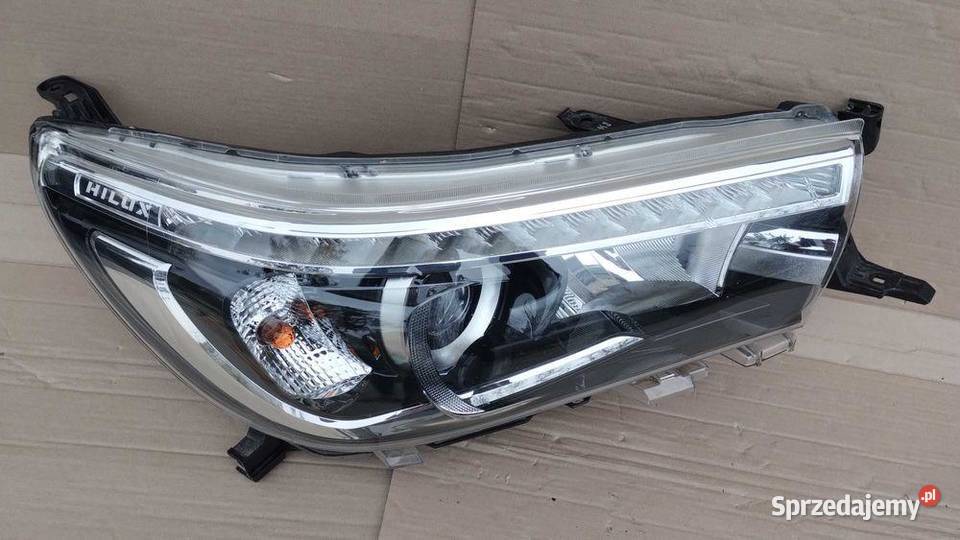 Lampa Przód Prawa Full Led Toyota Hilux VIII Lampy przednie