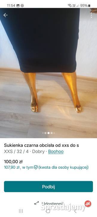 Sukienka obcisla ołówkowa wizytowa xs do m Szczawno-Zdrój