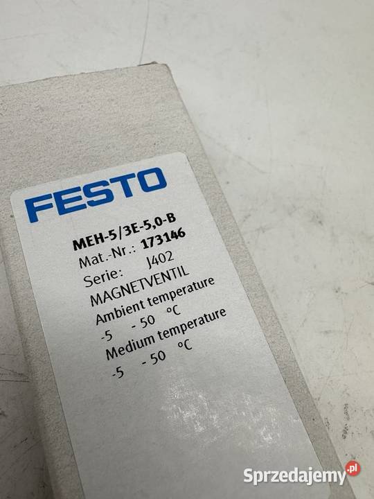 Festo MEH53E50B 173146 Elektrozawór Warszawa