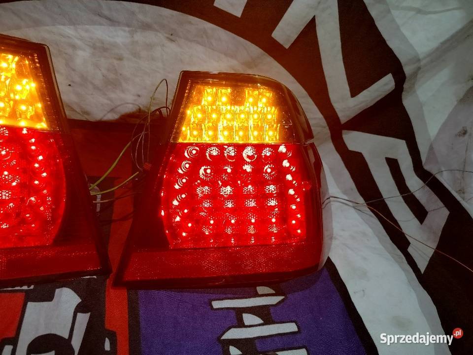 Bmw e46 sedan lampy tylne LED kompletprzed lift osobowe łódzkie Aleksandrów Łódzki