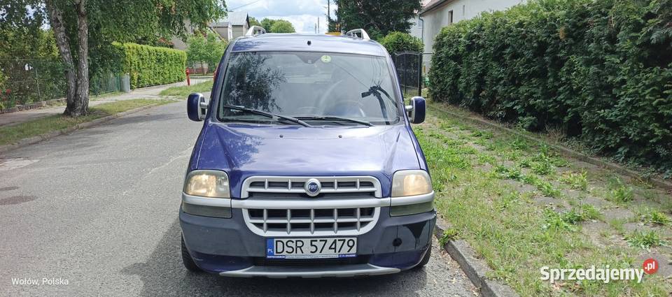 Fiat Doblo Malibu 19 Diesel dolnośląskie Wołów