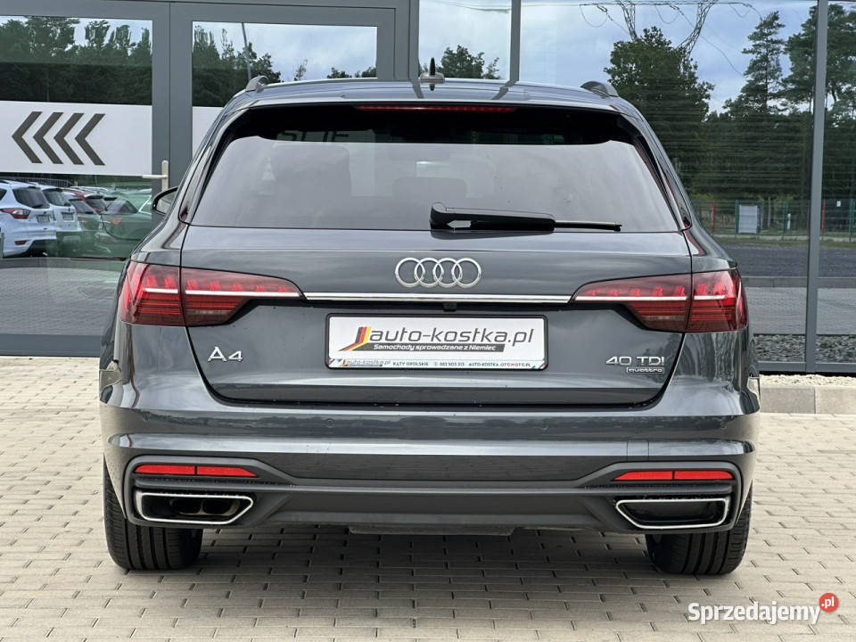 Audi A4 Avant Iręka LED Navi Wirtual Kamera Kąty Opolskie