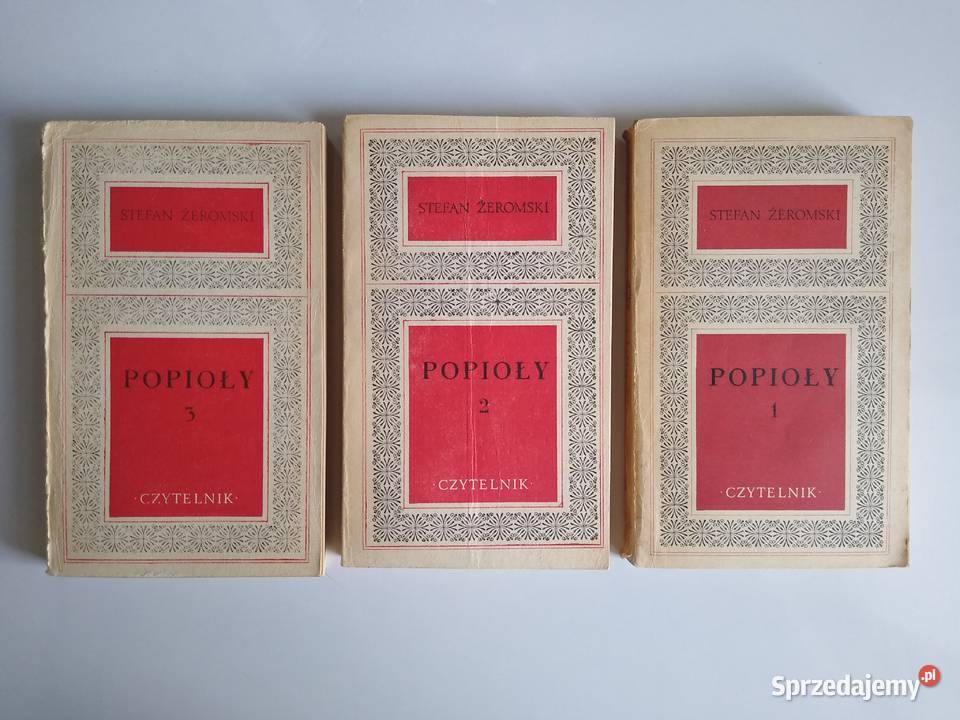 Popioły Stefan Żeromski tom 1 2 3 Gdańsk sprzedam