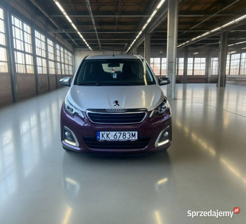 Peugeot 108 Navi kamera bluetooth ładny zadbany 82KM 108 Kraków