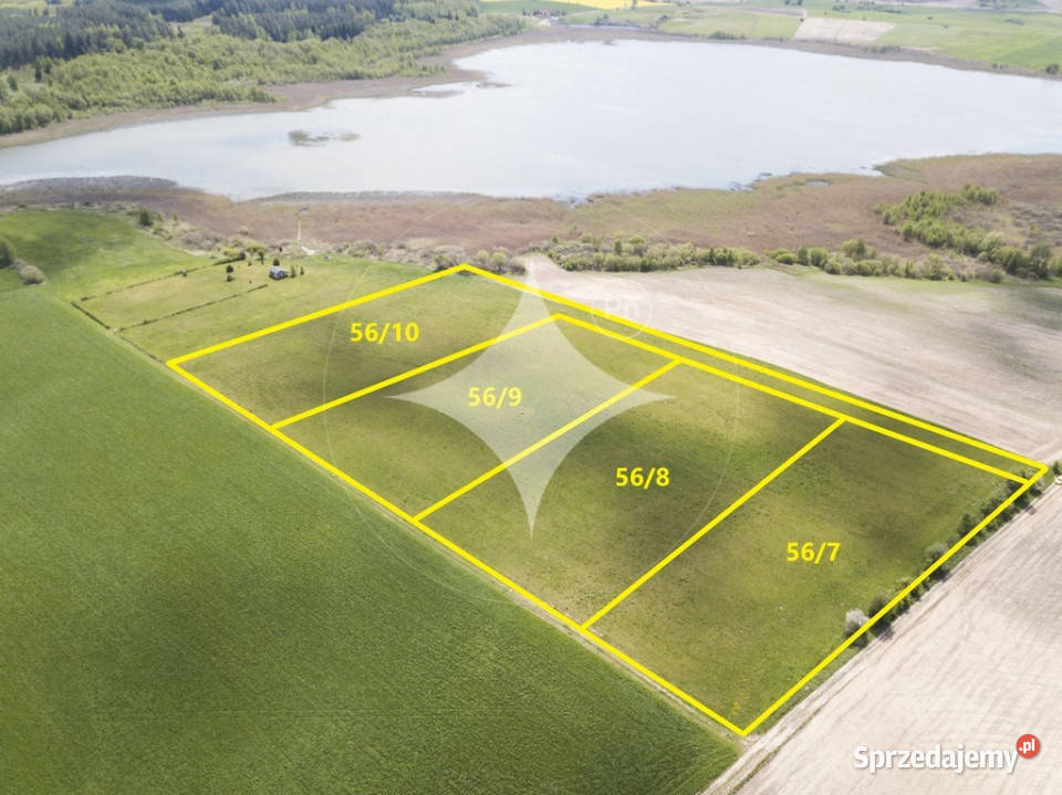 Działki jeziorze Skomętno w Kuleszach Kulesze