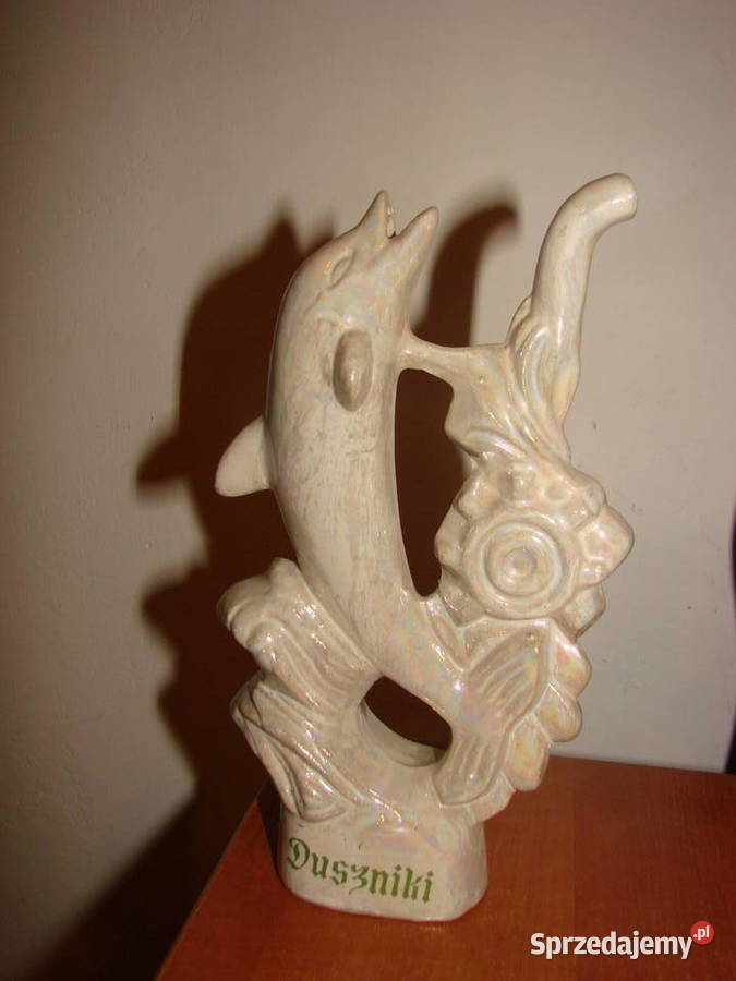 Delfin ceramiczna pijałka Duszniki Pruszcz Gdański
