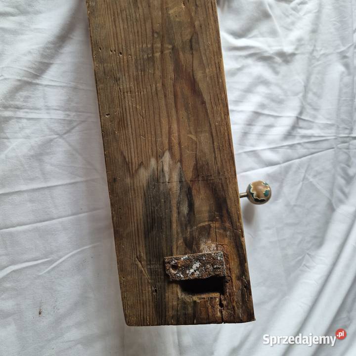 Wieszak przedwojenny vintage stary wieszak 110 Pozostałe Brzesko