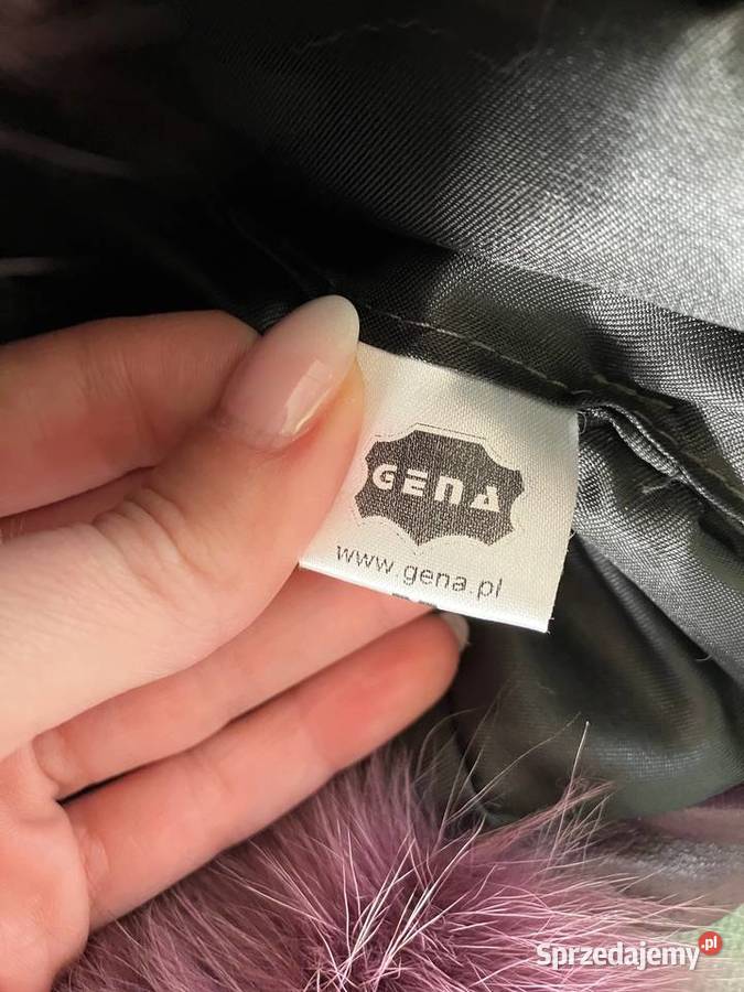 Nowa skórzana czapka uszatka damska polska Gena Nisko