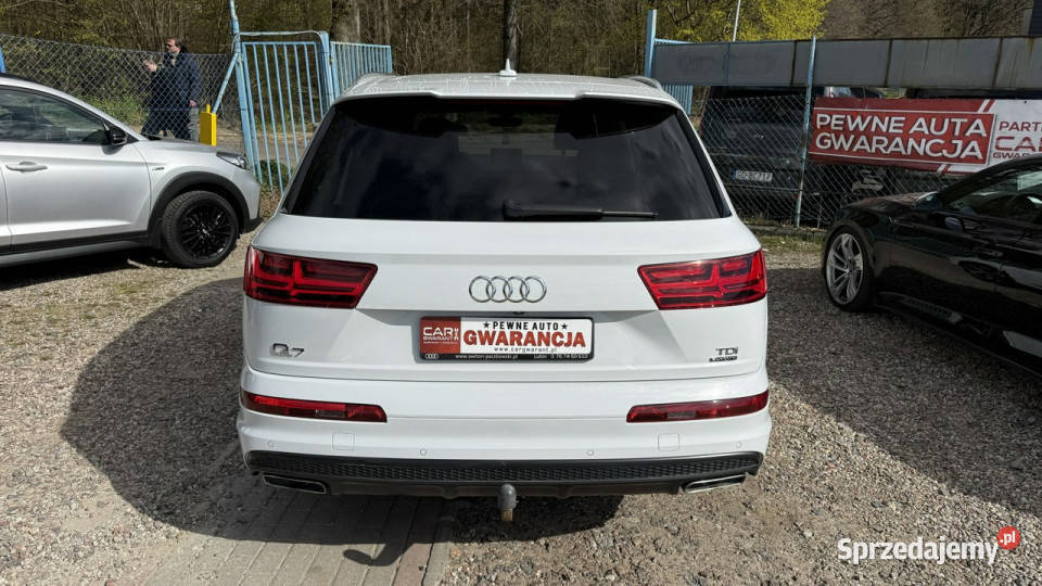 Audi Q7 30tdi quattro 3 x sline wersja 7os Gdańsk sprzedam