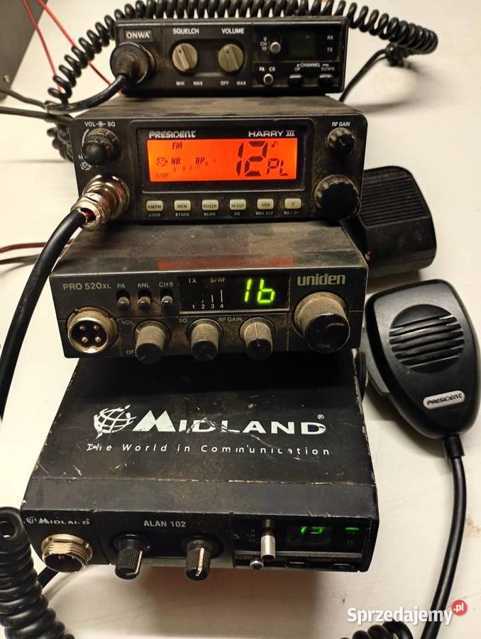 Radio cb onwa president midland Tarnów