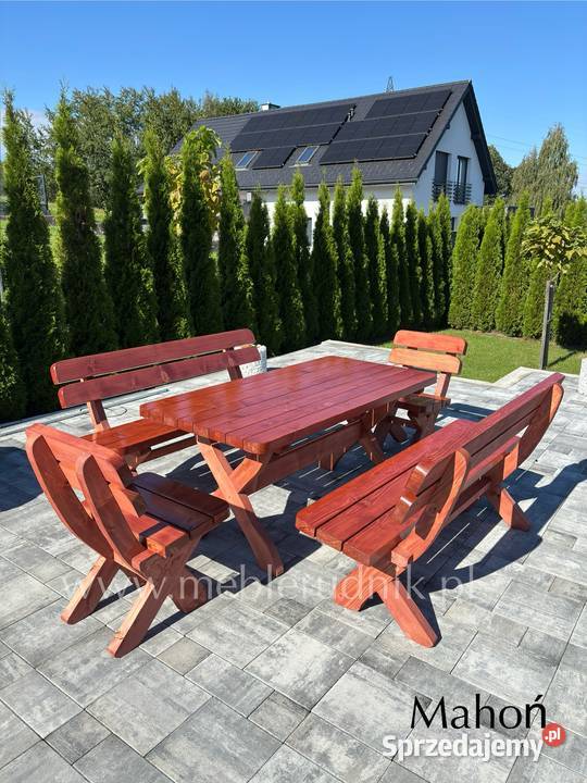 Meble ogrodowe drewniane WYSYŁKA Tychy