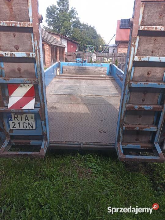 Przyczepa laweta niskopodwoziowa Muller