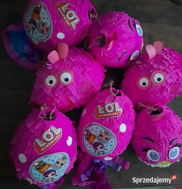 Piniata pinata duza angry xl peppa Sky lol Pozostałe śląskie Ruda Śląska