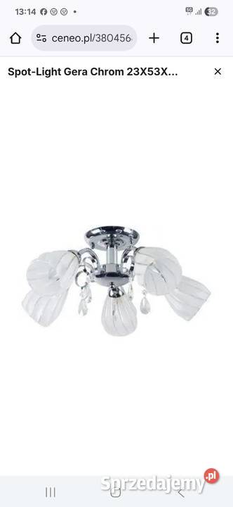 Żyrandol SpotLight Gera lubelskie Puławy sprzedam