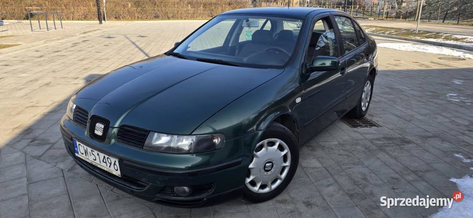 Seat Toledo 16B 2000r klimatyzacja nieuszkodzony Brześć Kujawski sprzedam