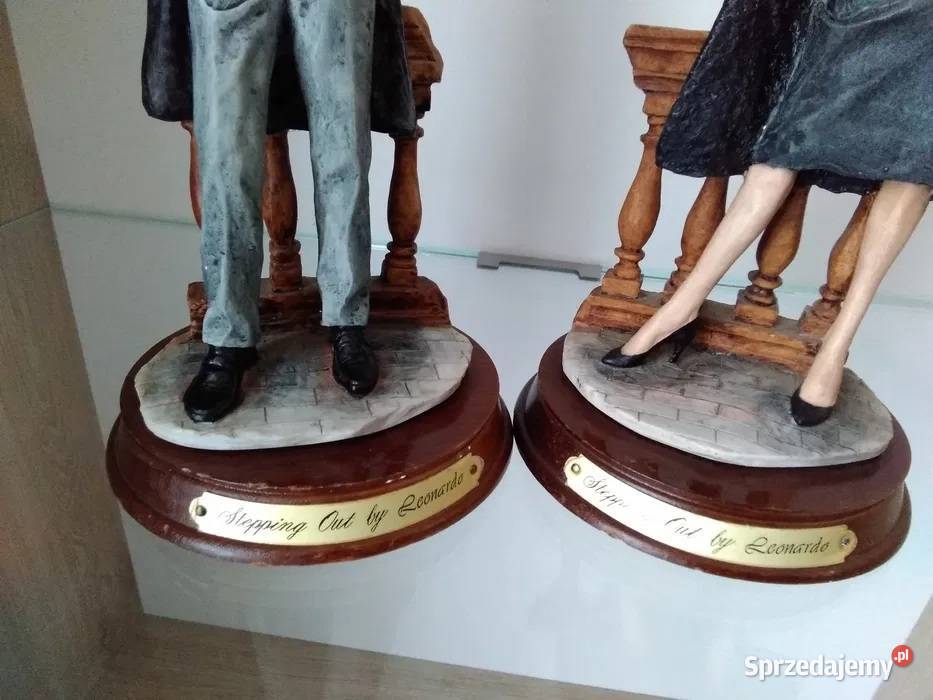 Stare Angielskie Figurki Masa Żywiczna Para Radom