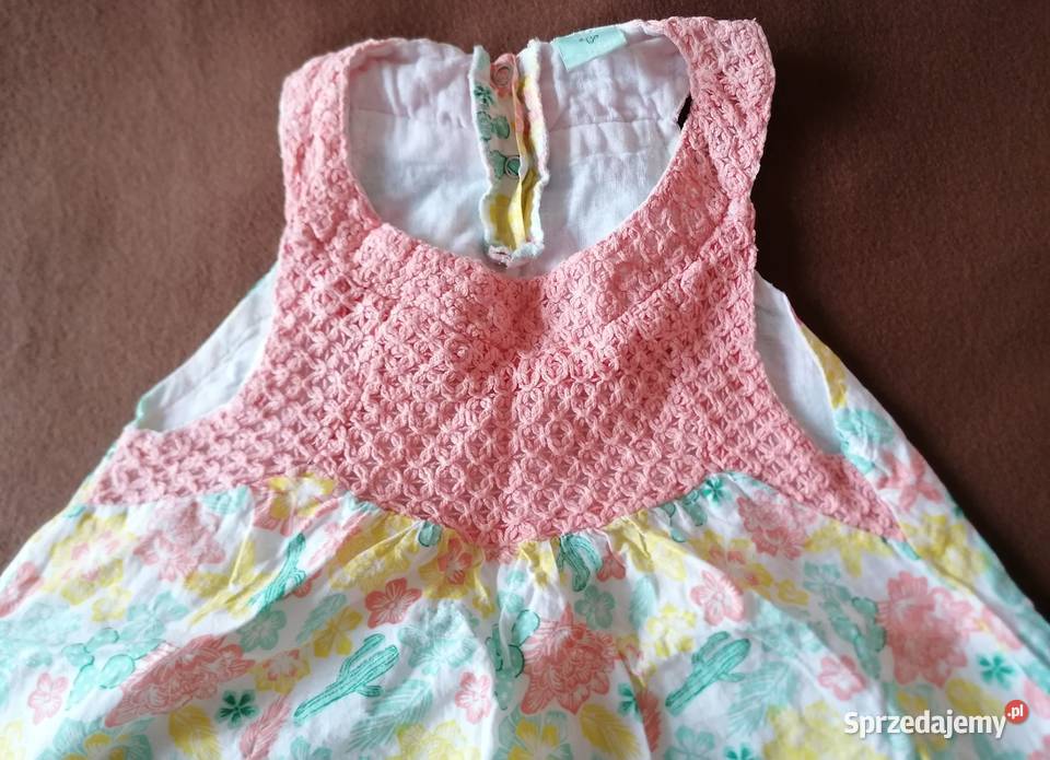 Sukienka letnia KikiKoko rozmiar 122 Łódź