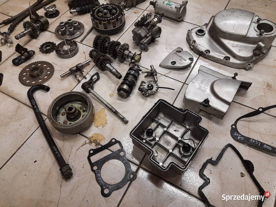 Hyosung GA 125 silnik części skrzynia sprzęgło dolnośląskie Jelenia Góra sprzedam