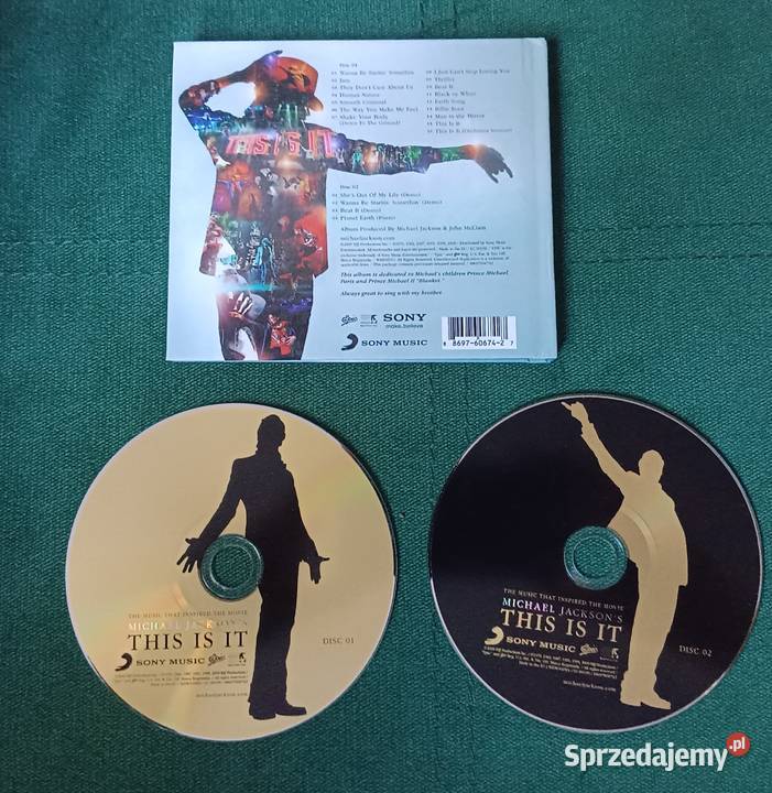 Michael Jackson This is it Wydanie CD Zbylitowska Góra sprzedam