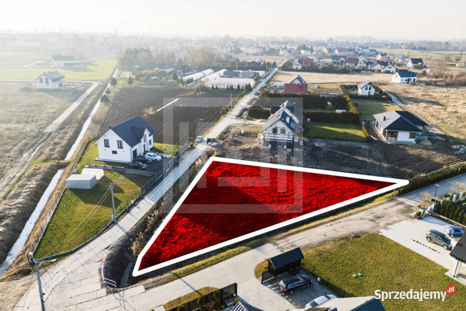 Działka Nowy Dwór Gdański Zagonowa 1424 metry 1424m2 pomorskie